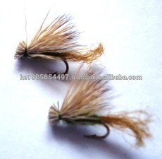 X Caddis olive Dry trout Flies