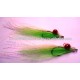 Clouser Deep Minnow chart/whiteSaltwater or seatrout flies